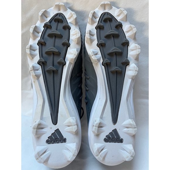 Adidas Men’s Afterburner Baseball Cleats Color Gray Size 11 - Picture 6 of 6